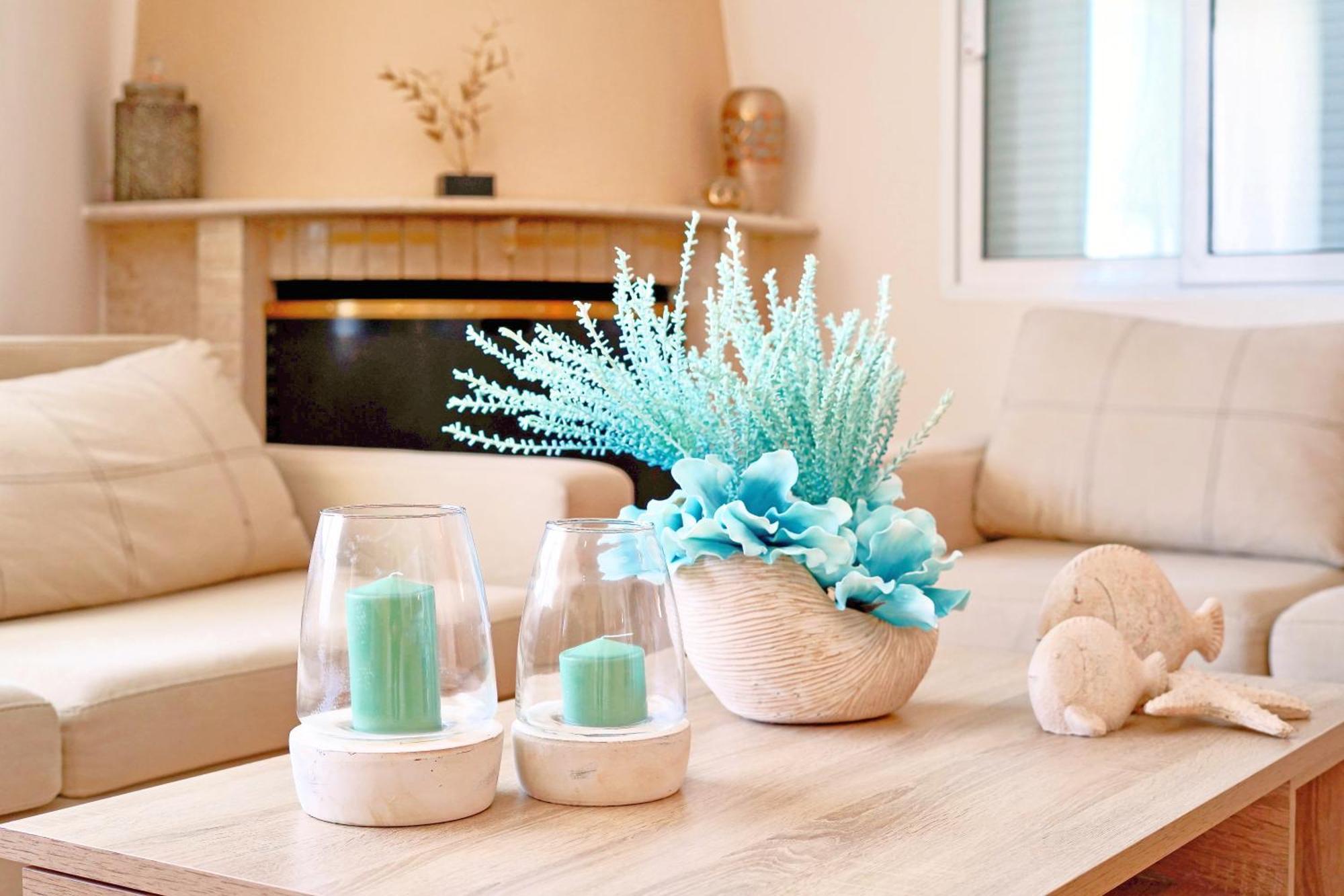Lovely And Sunny Apartament 300M From Beach!! Peraía Eksteriør bilde